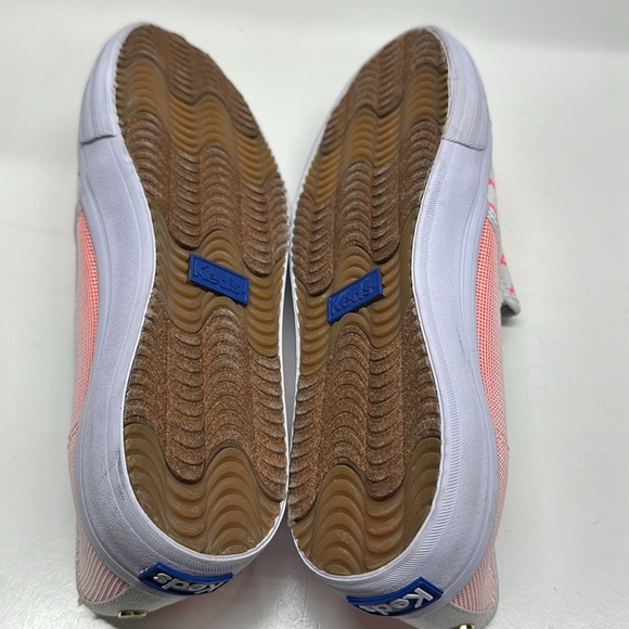 Keds Alaina Marie Sneaker Slip On Shoes Double Decker Mesh Waves Coral Beach 7 - Picture 7 of 9